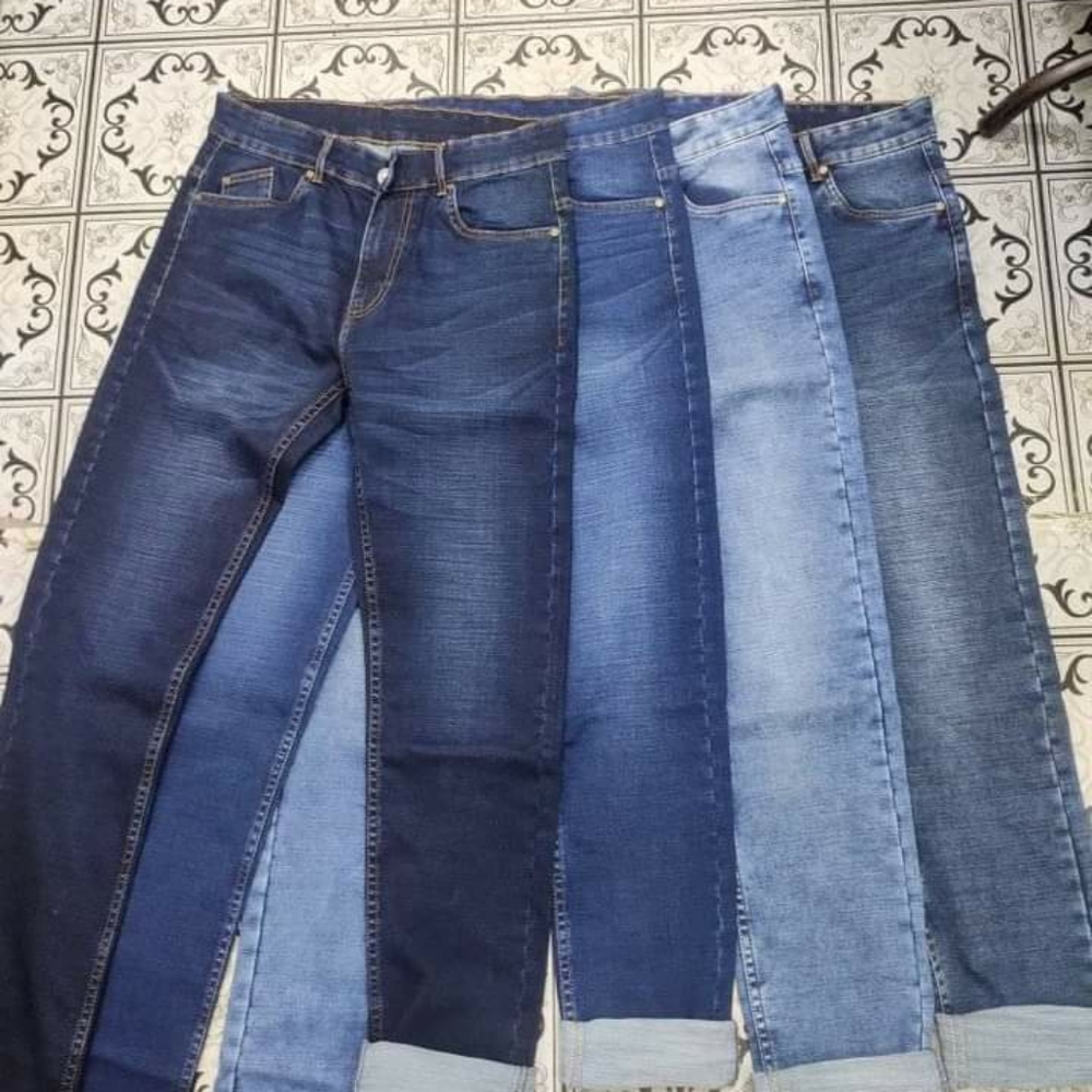 Cross denim fabrics jeans